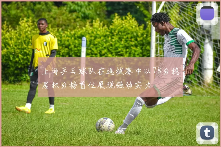 上海乒乓球队在选拔赛中以78分稳居积分榜首位展现强劲实力